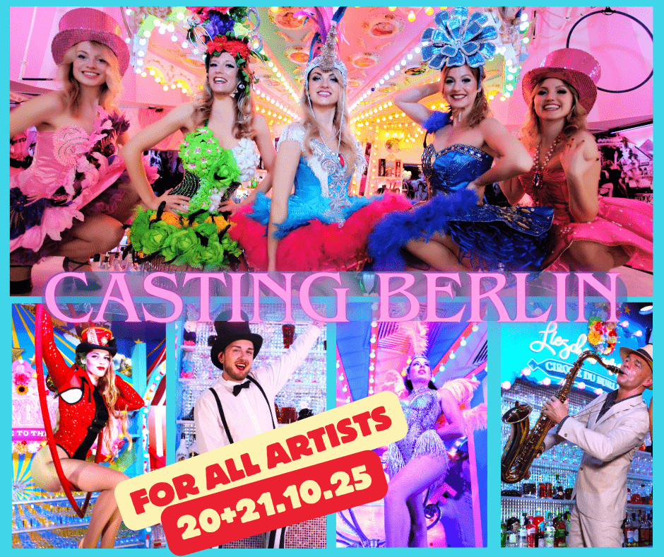 10 Jahre Jubiläum Künstler Casting in Berlin 1 2 1