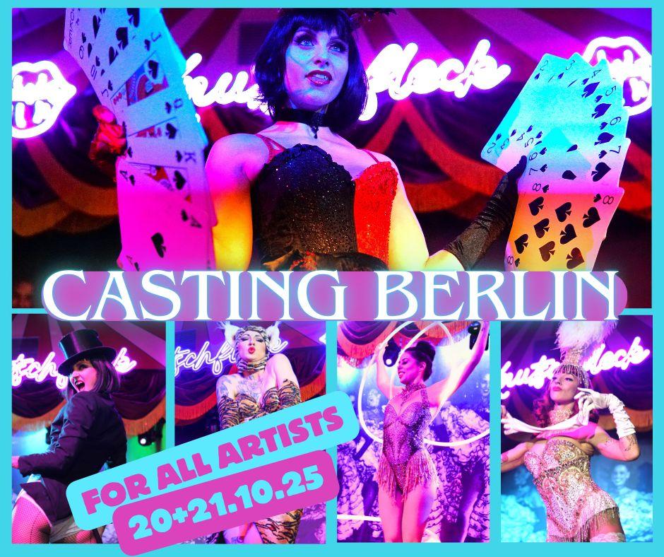 casting in berlin 20 and 21 october